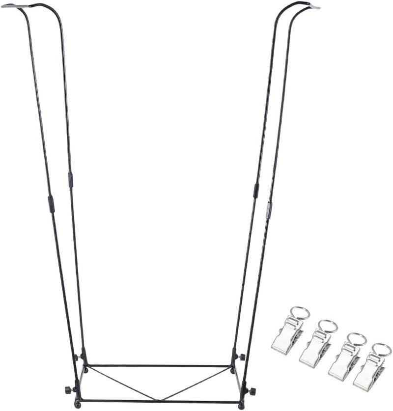 viterlight Trash Bag Holder, Metal Garbage Bag Holder, 30-45 Gallon Portable Trash Bag Holder Stand, Multi-use Leaf Bag Holder for Yard, Camping, Party, Wedding - Image 1